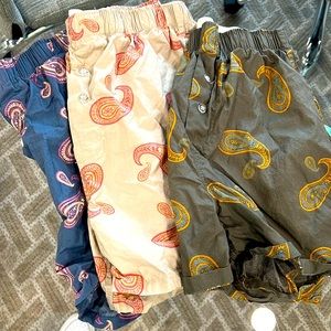 Urban Outfitters 3 pack men’s/unisex boxer briefs in multicolor paisley print